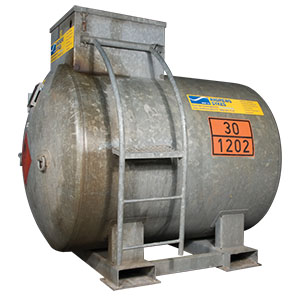 Dubbelwandige IBC Olietank - 2.900 Liter